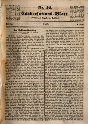 Regensburger Conversations-Blatt (Regensburger Tagblatt) Freitag 1. Mai 1846