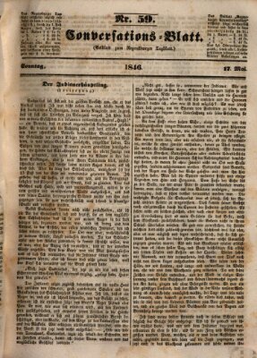 Regensburger Conversations-Blatt (Regensburger Tagblatt) Sonntag 17. Mai 1846