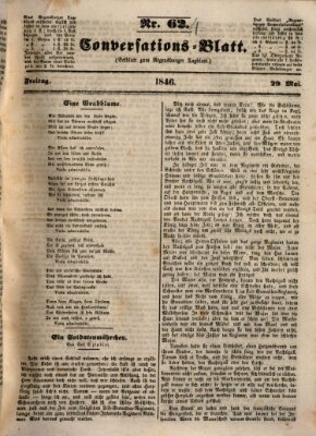 Regensburger Conversations-Blatt (Regensburger Tagblatt) Freitag 29. Mai 1846