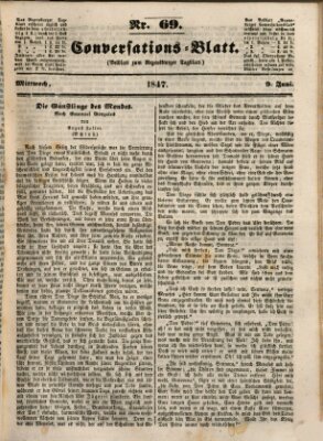 Regensburger Conversations-Blatt (Regensburger Tagblatt) Mittwoch 9. Juni 1847