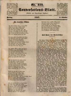 Regensburger Conversations-Blatt (Regensburger Tagblatt) Freitag 8. Oktober 1847