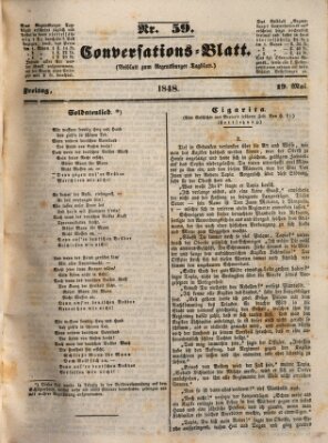 Regensburger Conversations-Blatt (Regensburger Tagblatt) Freitag 19. Mai 1848