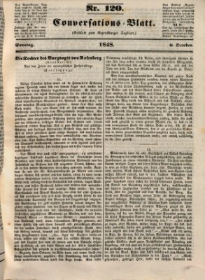 Regensburger Conversations-Blatt (Regensburger Tagblatt) Sonntag 8. Oktober 1848