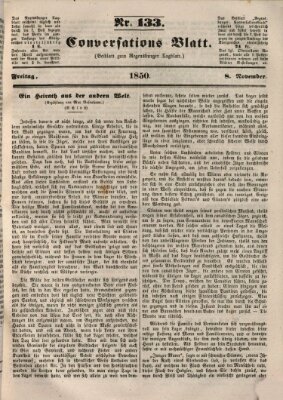 Regensburger Conversations-Blatt (Regensburger Tagblatt) Freitag 8. November 1850