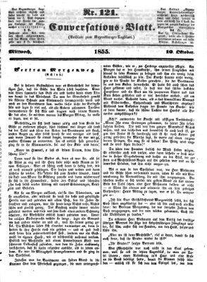 Regensburger Conversations-Blatt (Regensburger Tagblatt) Mittwoch 10. Oktober 1855