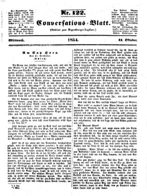 Regensburger Conversations-Blatt (Regensburger Tagblatt) Mittwoch 11. Oktober 1854