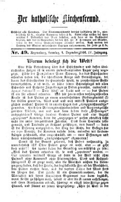 Der katholische Kirchenfreund (Der katholische Volksfreund) Sonntag 4. Dezember 1864