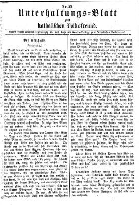 Der katholische Volksfreund Donnerstag 13. Juli 1871