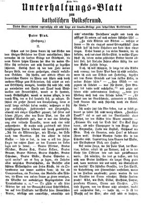 Der katholische Volksfreund Donnerstag 16. November 1871