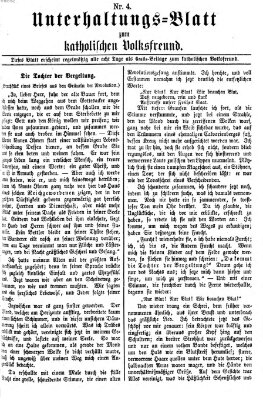 Der katholische Volksfreund Donnerstag 25. Januar 1872