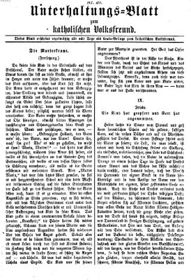 Der katholische Volksfreund Donnerstag 16. Mai 1872