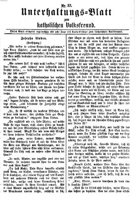 Der katholische Volksfreund Donnerstag 15. August 1872