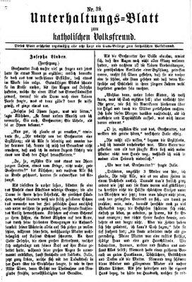 Der katholische Volksfreund Donnerstag 26. September 1872