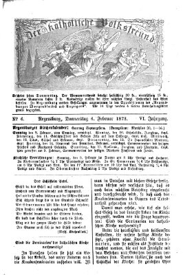 Der katholische Volksfreund Donnerstag 6. Februar 1873