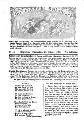 Der katholische Volksfreund Donnerstag 23. Oktober 1873