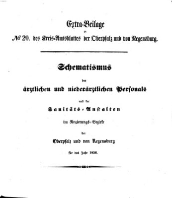 Königlich-bayerisches Kreis-Amtsblatt der Oberpfalz und von Regensburg (Königlich bayerisches Intelligenzblatt für die Oberpfalz und von Regensburg) Samstag 7. März 1857