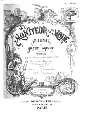 Le Moniteur de la mode Sonntag 18. Januar 1874