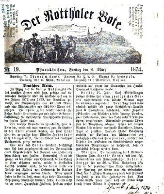 Rottaler Bote Freitag 6. März 1874