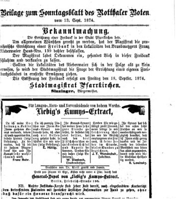 Rottaler Bote Sonntag 13. September 1874