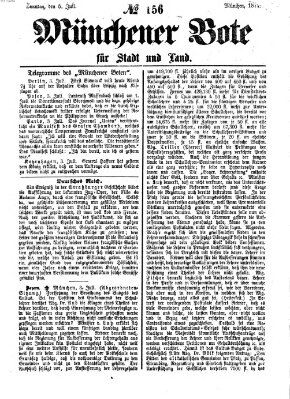 Münchener Bote für Stadt und Land Montag 6. Juli 1874