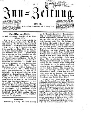 Inn-Zeitung Donnerstag 5. März 1874