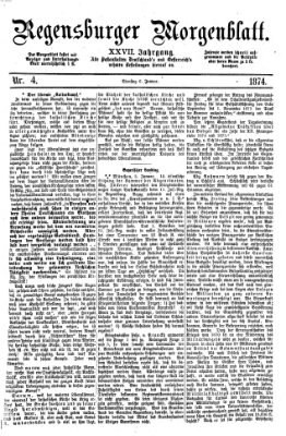 Regensburger Morgenblatt Dienstag 6. Januar 1874