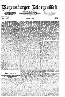 Regensburger Morgenblatt Donnerstag 7. Mai 1874