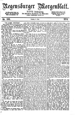 Regensburger Morgenblatt Dienstag 12. Mai 1874