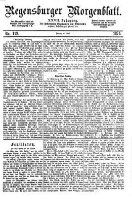 Regensburger Morgenblatt Freitag 29. Mai 1874