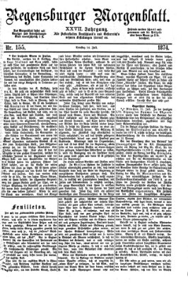 Regensburger Morgenblatt Dienstag 14. Juli 1874