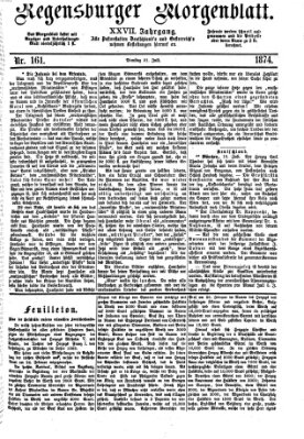 Regensburger Morgenblatt Dienstag 21. Juli 1874