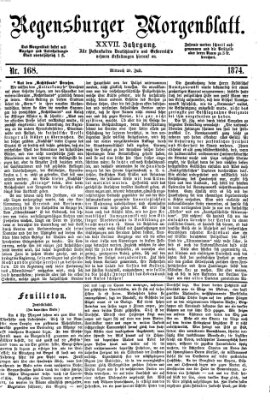 Regensburger Morgenblatt Mittwoch 29. Juli 1874