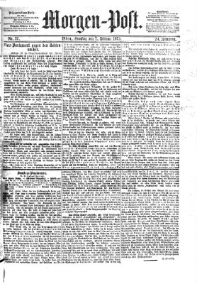 Morgenpost Samstag 7. Februar 1874