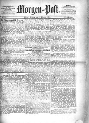 Morgenpost Montag 9. Februar 1874