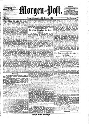 Morgenpost Sonntag 15. Februar 1874