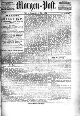 Morgenpost Sonntag 1. März 1874