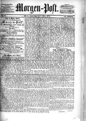 Morgenpost Donnerstag 5. März 1874