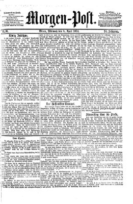 Morgenpost Mittwoch 8. April 1874