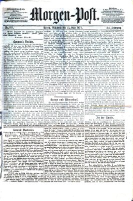 Morgenpost Mittwoch 13. Mai 1874