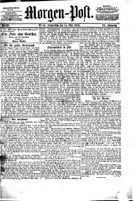 Morgenpost Donnerstag 14. Mai 1874