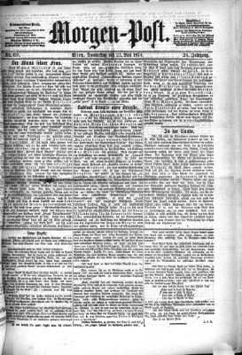 Morgenpost Donnerstag 21. Mai 1874