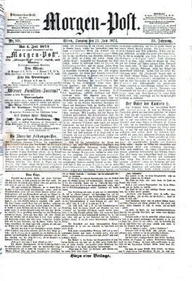 Morgenpost Sonntag 21. Juni 1874