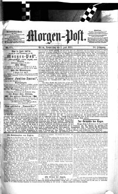 Morgenpost Donnerstag 2. Juli 1874