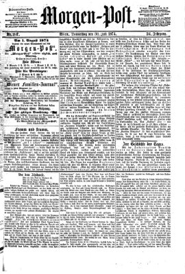 Morgenpost Donnerstag 30. Juli 1874