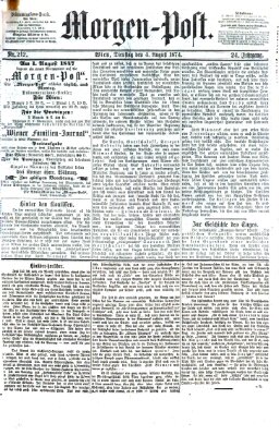 Morgenpost Dienstag 4. August 1874