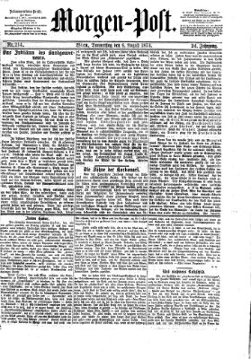 Morgenpost Donnerstag 6. August 1874