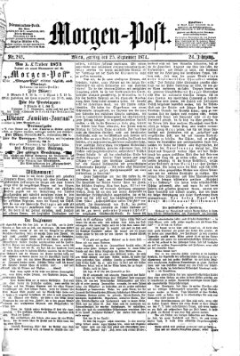 Morgenpost Freitag 25. September 1874