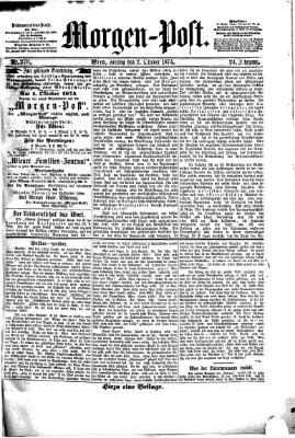 Morgenpost Freitag 2. Oktober 1874