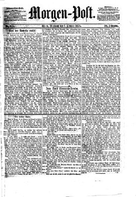 Morgenpost Mittwoch 7. Oktober 1874