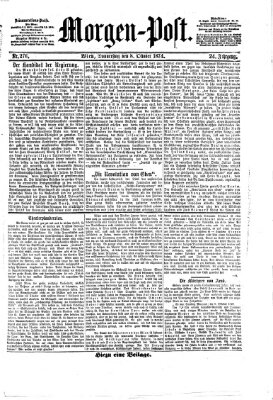 Morgenpost Donnerstag 8. Oktober 1874